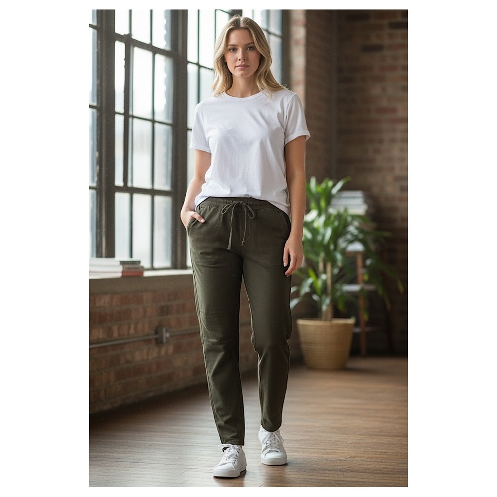 James Perse Olive Green Jogger Pants, NWOT, Size 3 (large)